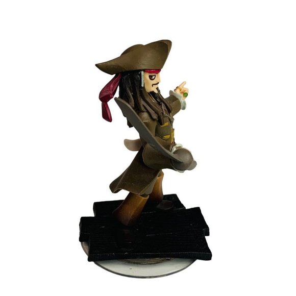 Disney Infinity Figure Captain Jack Sparrow 4"h Pirates of the Carribean - Picture 3 of 6